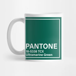 pantone 18-5338 TCX Ultramarine Green Mug